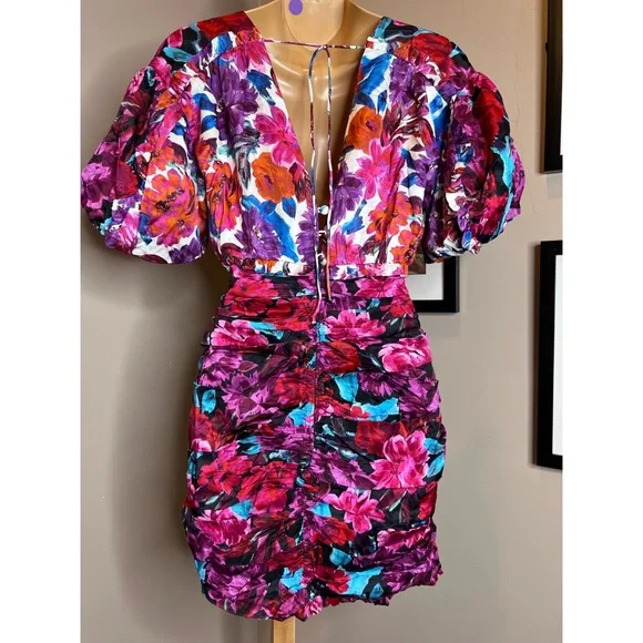 Free People x For Love & Lemons Cassandra Mini Dress - Picture 8 of 9